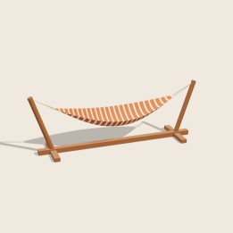 Calm Hammock & Stand · Terracotta