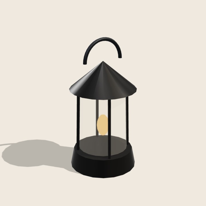 Storm Lantern · Black