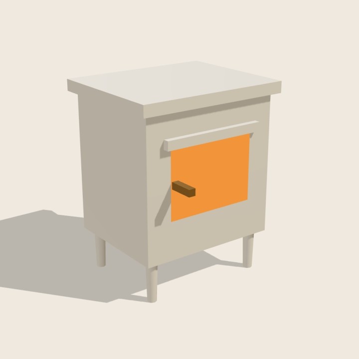 North Wood Stove · Cream