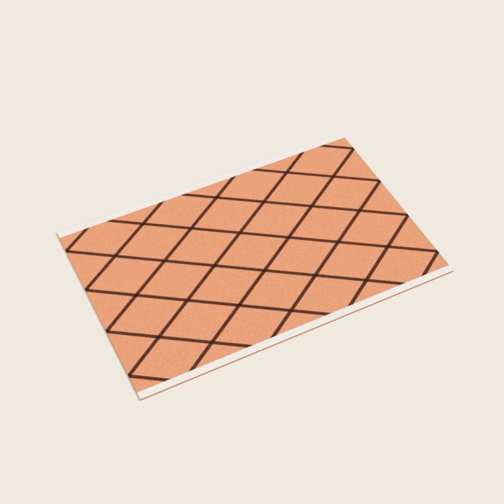 Berber Wool Rug · Terracotta