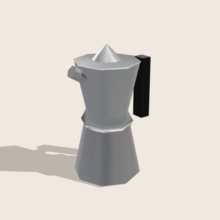 Dawn Moka Pot · Aluminium