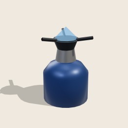 Hornillo Brasa Mini · Azul